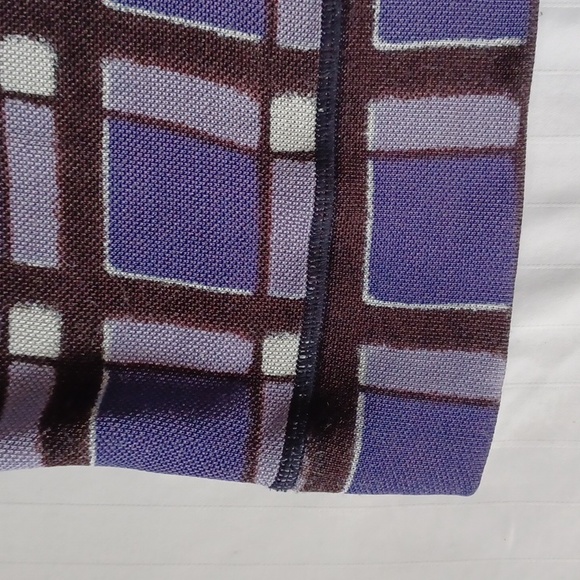 Marc by Marc Jacobs "Skipper" Blue Check Sweatshirt- Sz. Lrg - Picture 8 of 15